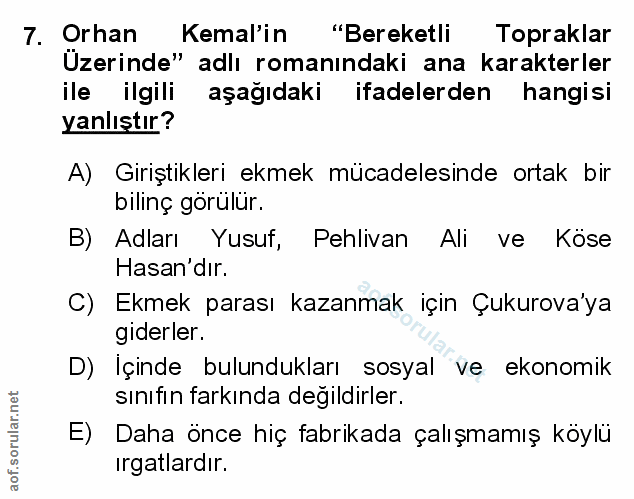 Soru 7