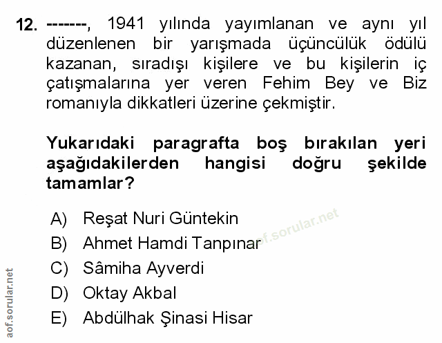 Soru 12