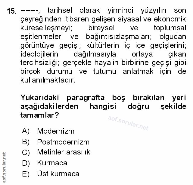 Soru 15