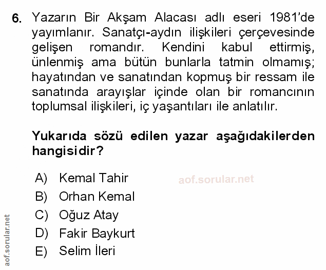 Soru 6