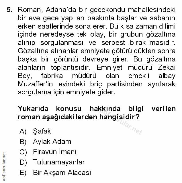 Soru 5