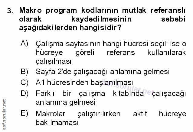 Soru 3