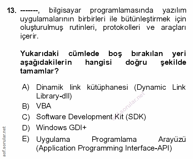 Soru 13
