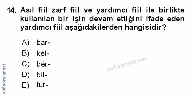 Soru 14