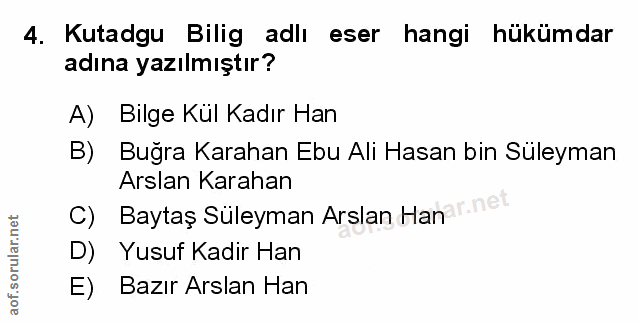 Soru 4