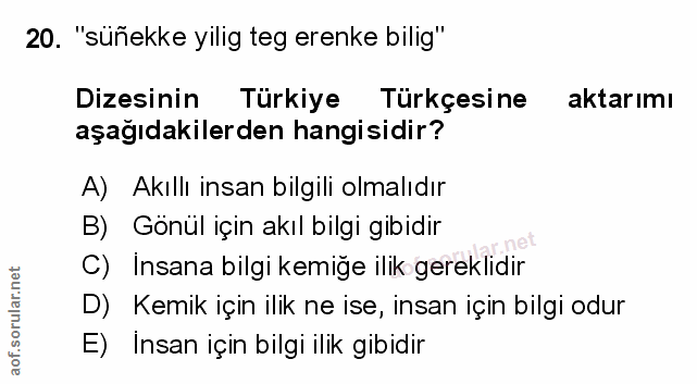 Soru 20
