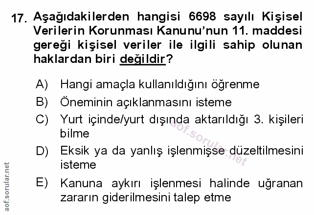 Soru 17