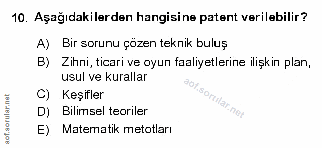 Soru 10