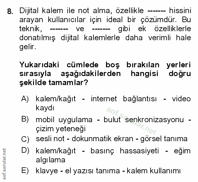 Soru 8