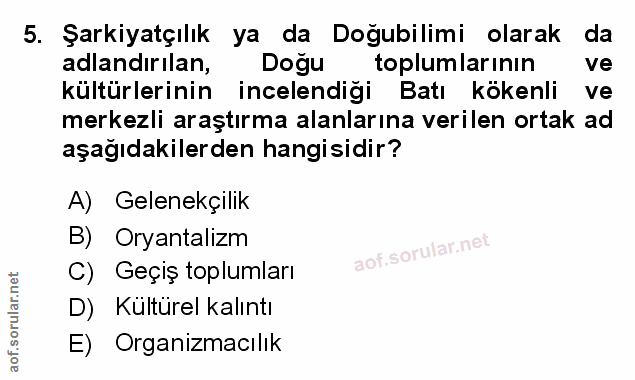 Soru 5