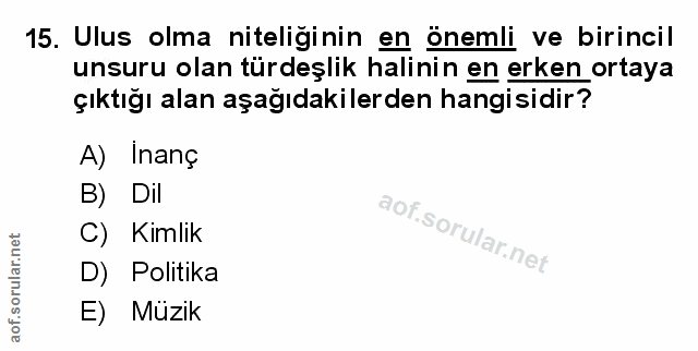 Soru 15