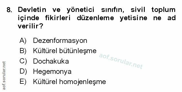 Soru 8
