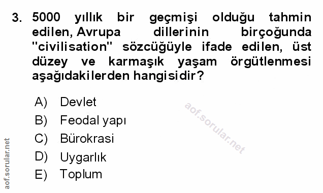 Soru 3