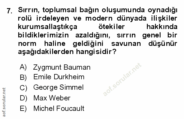 Soru 7
