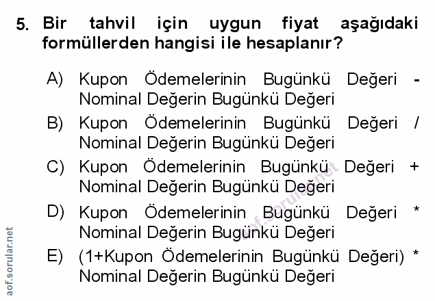 Soru 5