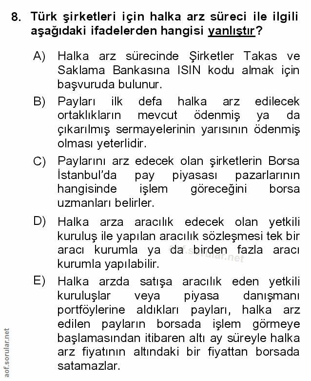 Soru 8