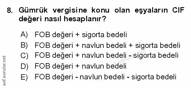 Soru 8