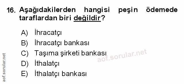Soru 16