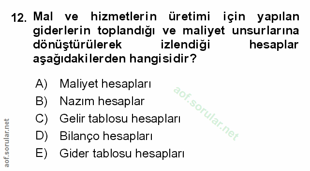 Soru 12