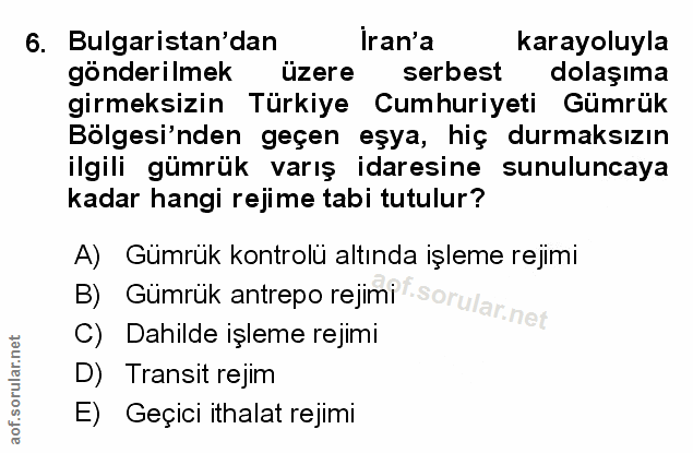 Soru 6