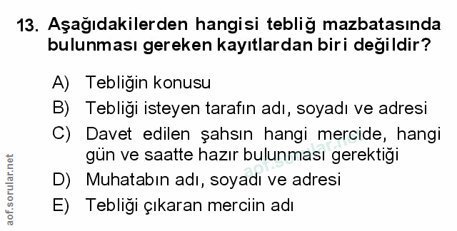 Soru 13