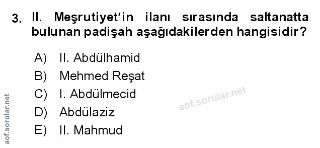 Soru 3