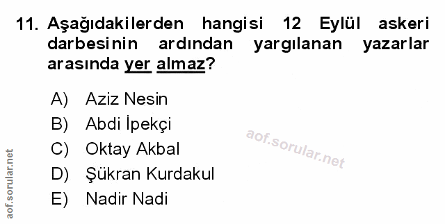 Soru 11