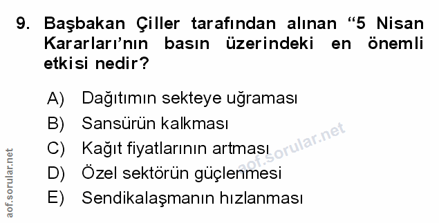 Soru 9