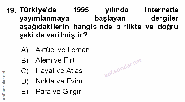 Soru 19