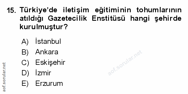 Soru 15
