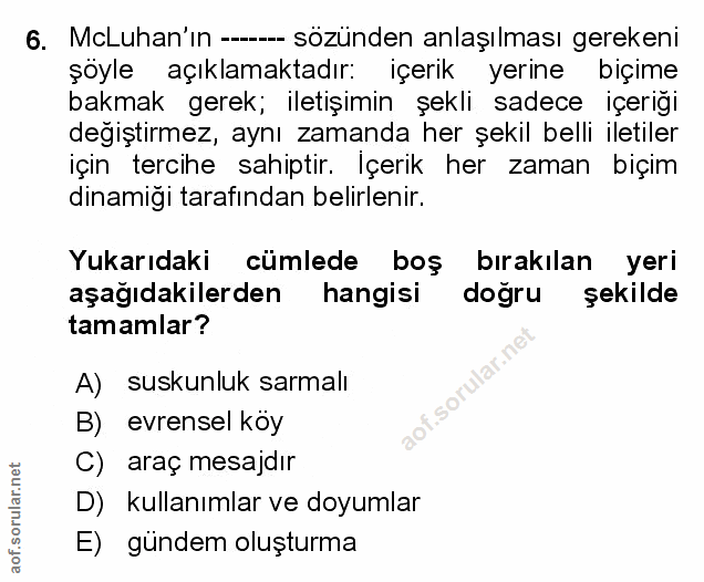 Soru 6