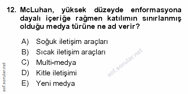 Soru 12