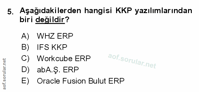 Soru 5