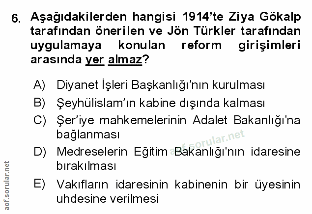 Soru 6
