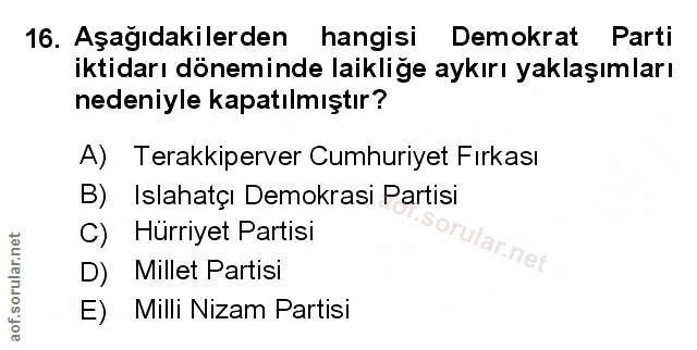 Soru 16