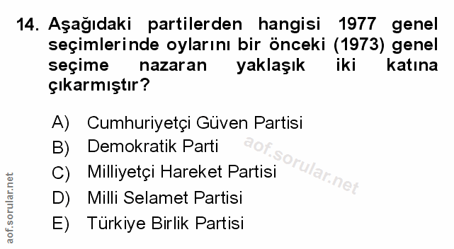 Soru 14
