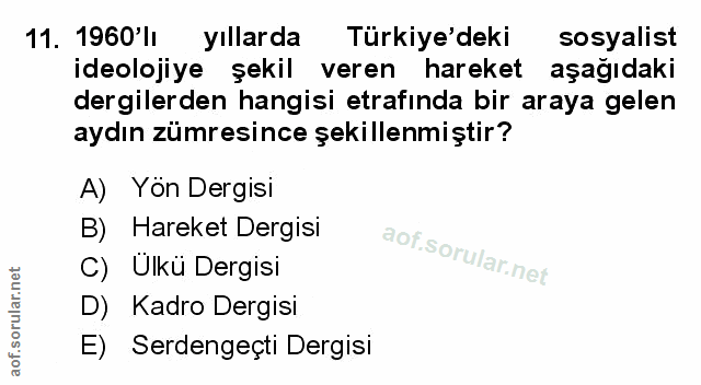 Soru 11