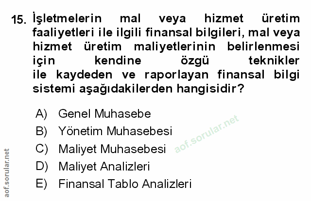 Soru 15