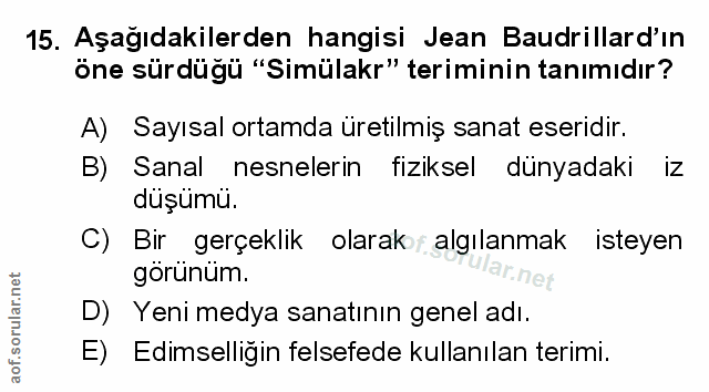 Soru 15