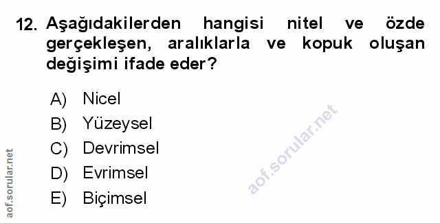 Soru 12