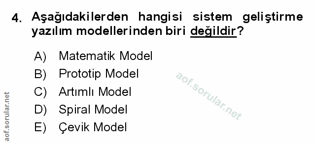 Soru 4