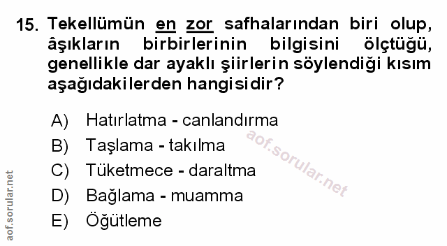 Soru 15