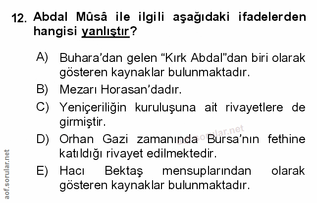 Soru 12