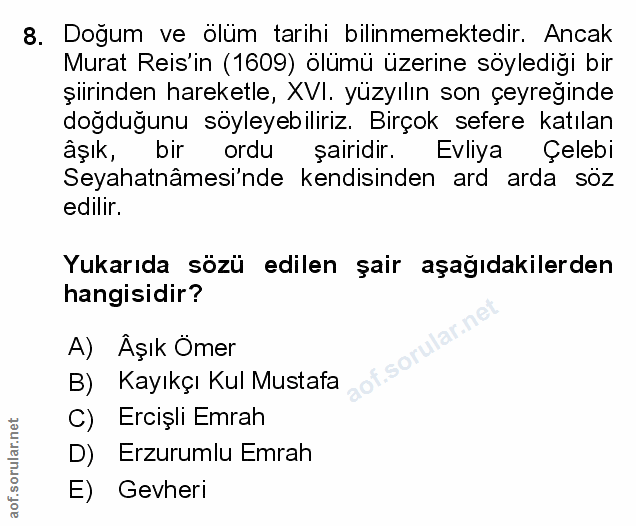 Soru 8