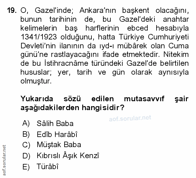 Soru 19