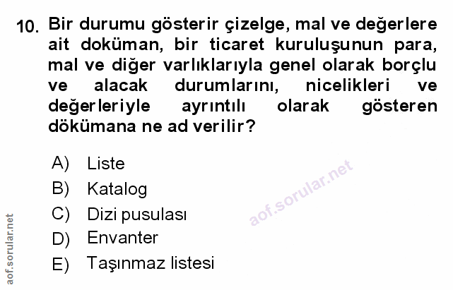 Soru 10