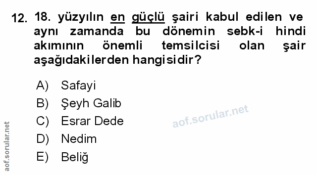 Soru 12