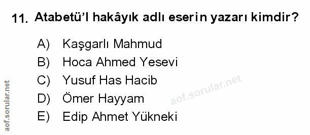Soru 11