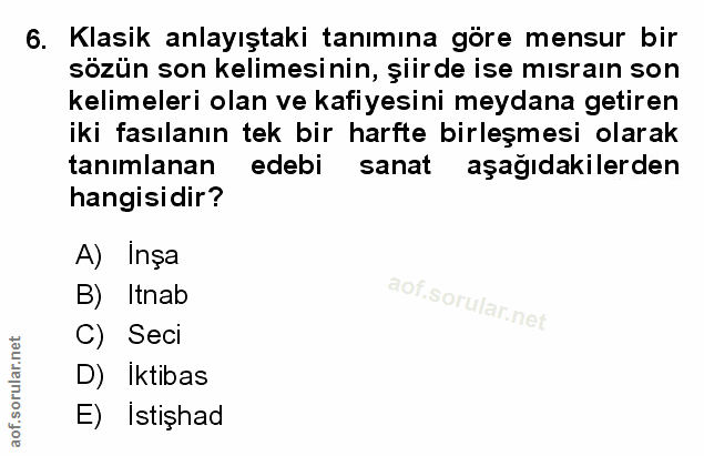 Soru 6