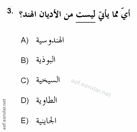 Soru 3